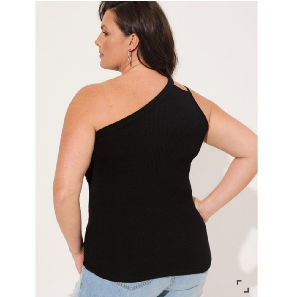 Torrid One Shoulder Top - Picture 3 of 7